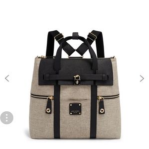 ISOHenri bendel convertible backpack natural/black